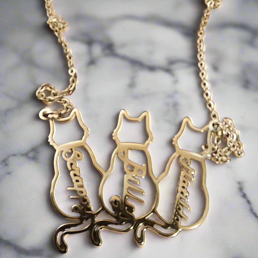 Collier Personnalisé - "Chaton"