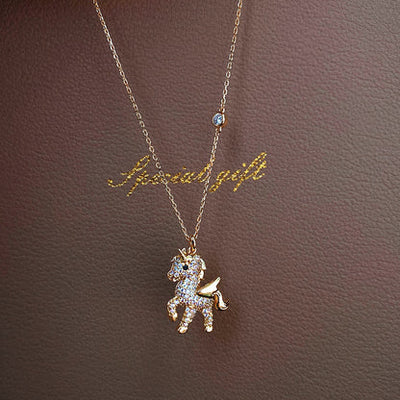 Collier - "Licorne Magique"