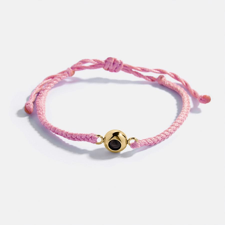 Pulsera Trenzada - Proyección de Foto Personalizada