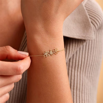 Bracelet - "Fleur de Naissance"