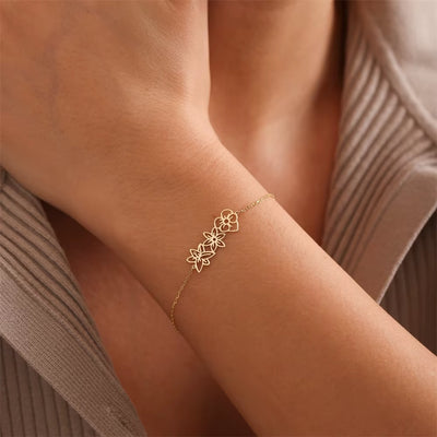 Bracelet - "Fleur de Naissance"